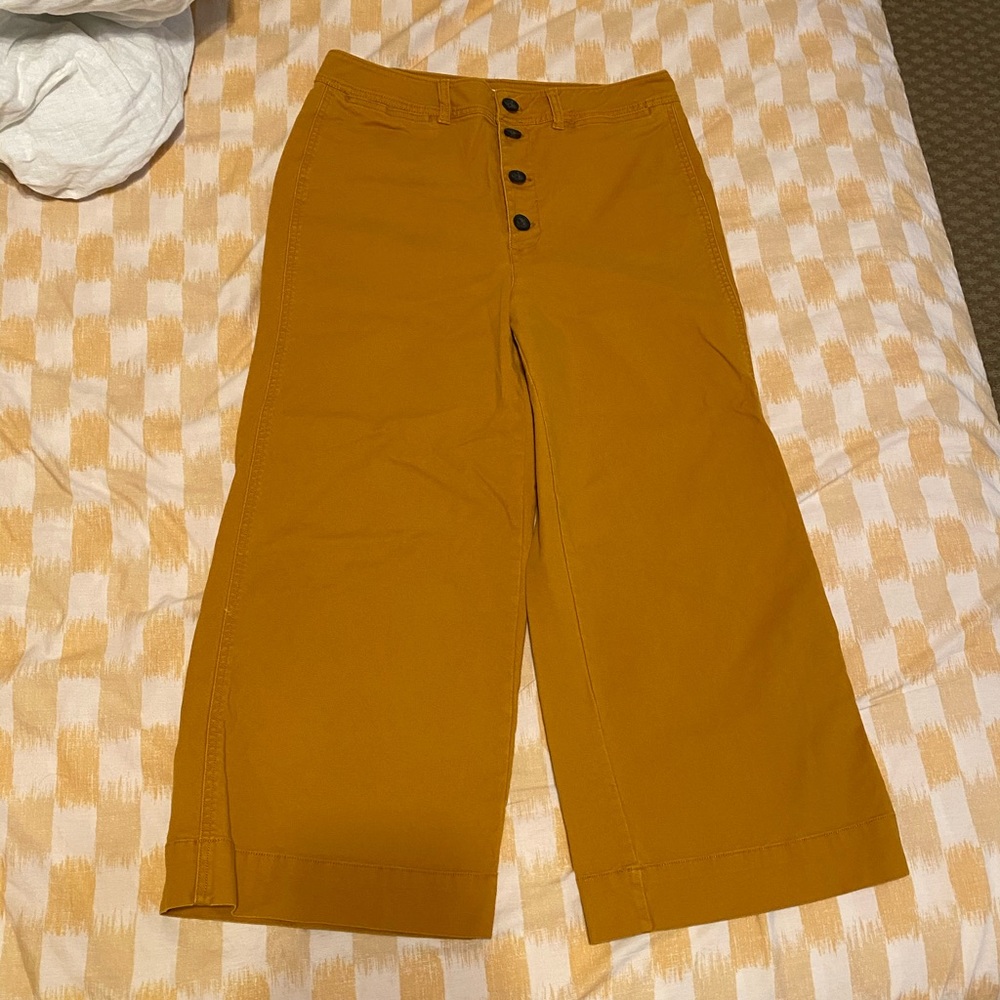 Madewell high-waisted Crop pants